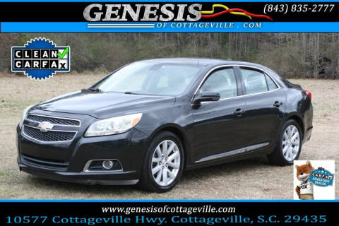2013 Chevrolet Malibu for sale at Genesis Of Cottageville in Cottageville SC