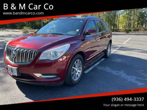2016 Buick Enclave for sale at B & M Car Co in Conroe TX
