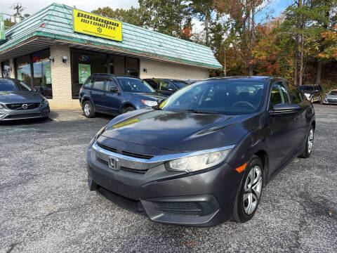 2018 Honda Civic for sale at PANIAGUA AUTOMOTIVE in Chattanooga TN