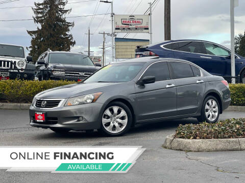 2009 Honda Accord for sale at Real Deal Cars in Everett WA