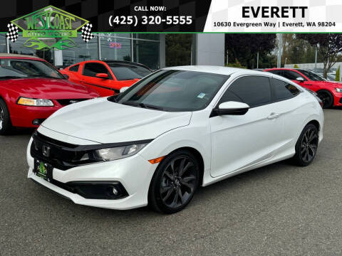 2019 Honda Civic for sale at West Coast AutoWorks in Everett WA