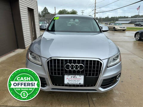 2016 Audi Q5 for sale at Auto Import Specialist LLC in South Bend IN
