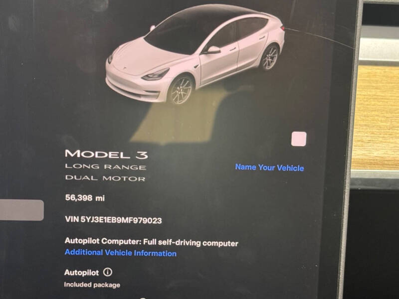 2021 Tesla Model 3 Long Range