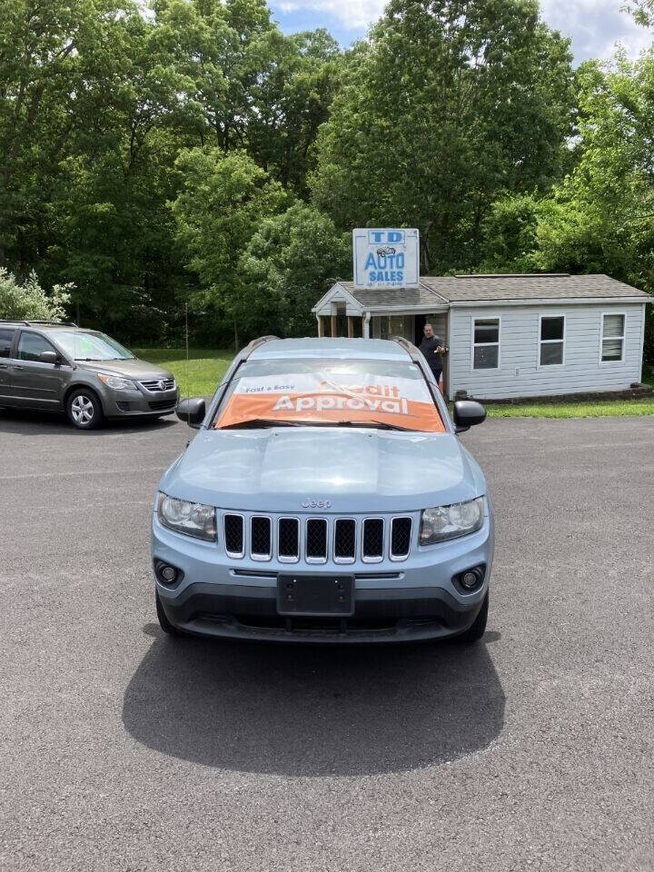 2014 Jeep Compass for sale at TD AUTO SALES LLC in Effort, PA