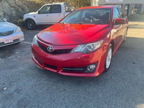 2012 Toyota Camry for sale at Charlie's Auto Sales in Quincy MA