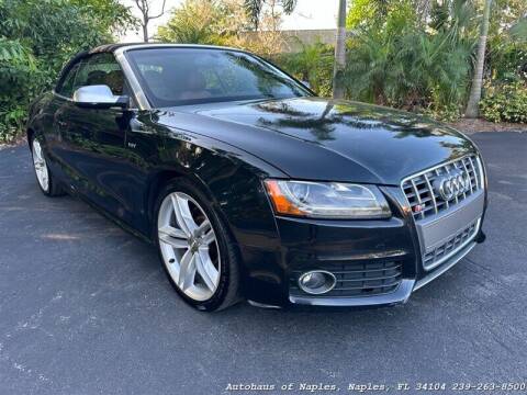 2010 Audi S5 for sale at Autohaus of Naples in Naples FL