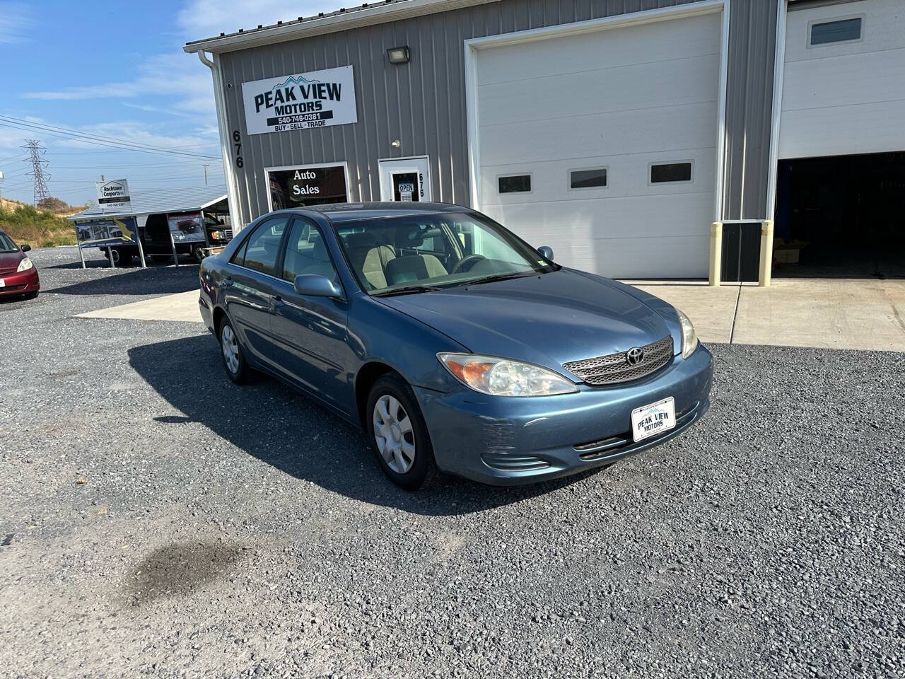 2003 Toyota Camry for sale at PEAK VIEW MOTORS in Mount Crawford, VA