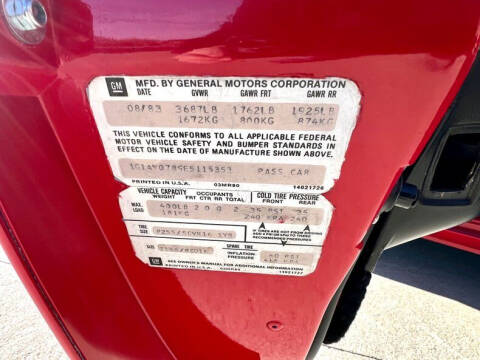 1984 Chevrolet Corvette