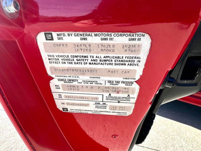 1984 Chevrolet Corvette