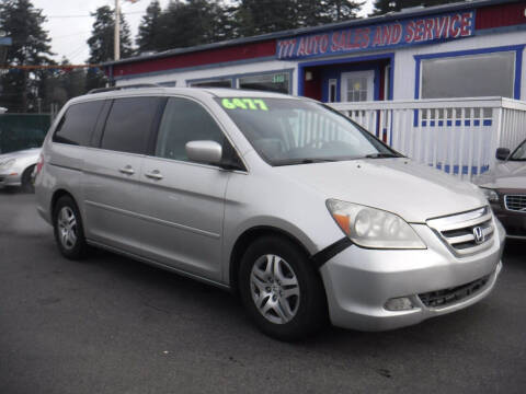 Honda Odyssey For Sale in Tacoma, WA - 777 Auto Sales and Service