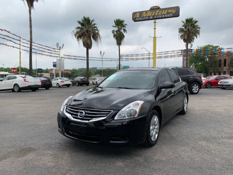 2012 Nissan Altima for sale at A MOTORS SALES AND FINANCE in San Antonio TX