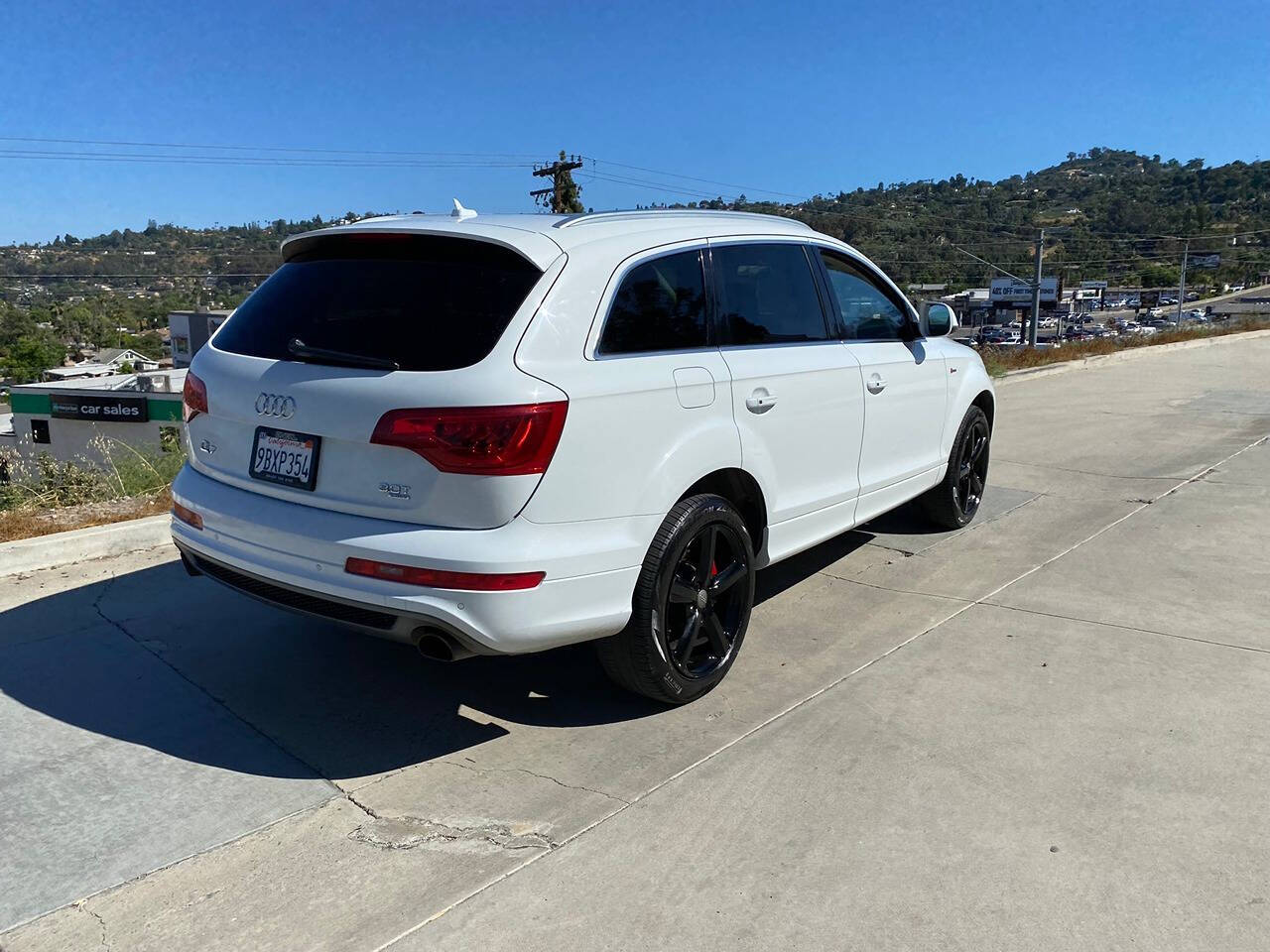 2014 Audi Q7 for sale at Ride and Trust in El Cajon, CA