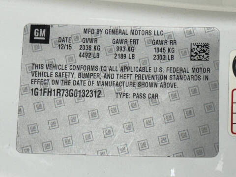 2016 Chevrolet Camaro SS