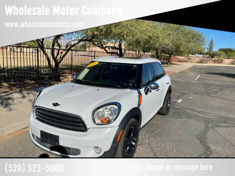 2014 MINI Countryman for sale at Wholesale Motor Company in Tucson AZ