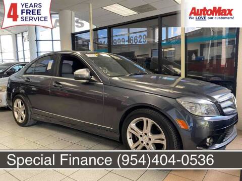 2008 Mercedes-Benz C-Class for sale at Auto Max in Hollywood FL