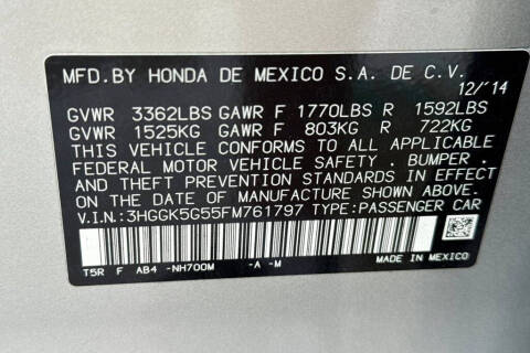 2015 Honda Fit LX