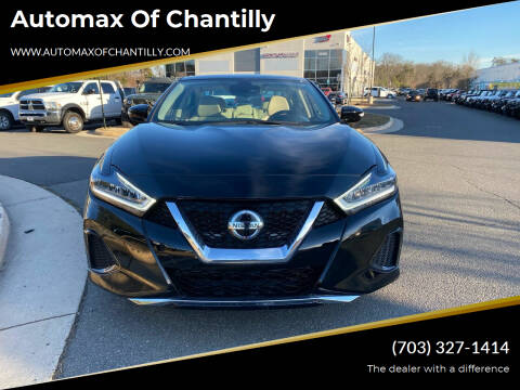 2020 Nissan Maxima for sale at Automax of Chantilly in Chantilly VA
