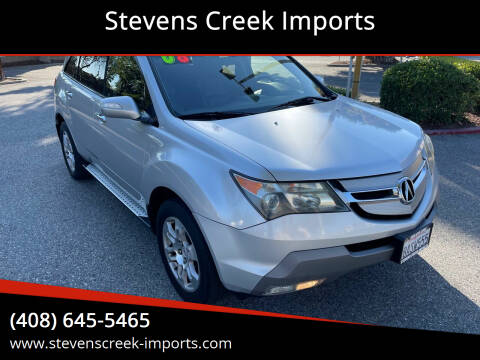 2008 Acura MDX for sale at Stevens Creek Imports in San Jose CA