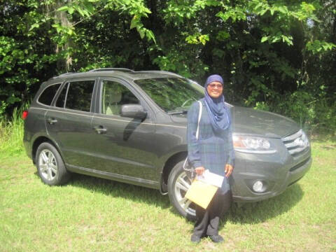 2012 Hyundai Santa Fe for sale at HOGSTEN AUTO WHOLESALE in Ocala FL