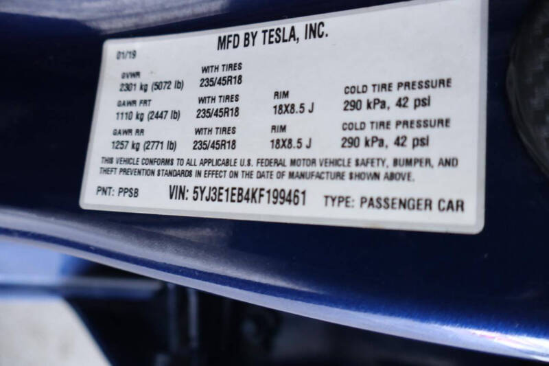 2019 Tesla Model 3 Performance