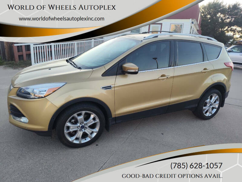 2014 Ford Escape for sale at World of Wheels Autoplex in Hays KS