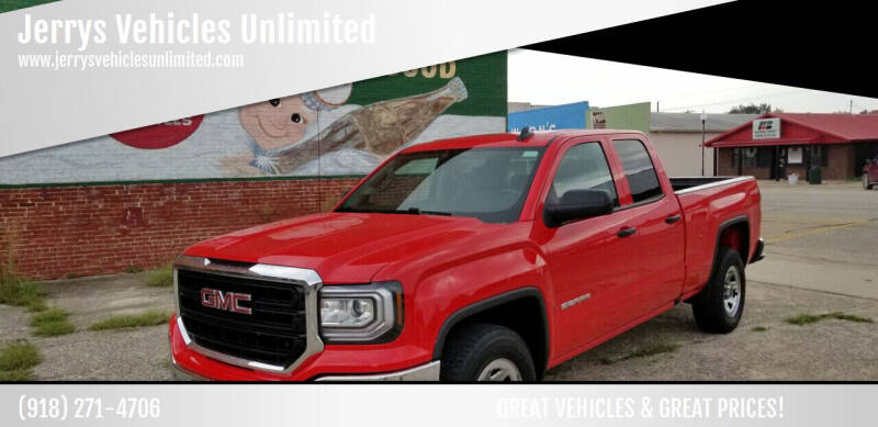 2017 GMC Sierra 1500 for sale at Jerrys Vehicles Unlimited in Okemah OK