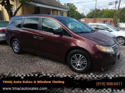 2012 Honda Odyssey for sale at TMAC Auto Sales & Window Tinting in Durham NC