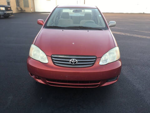 2003 Toyota Corolla for sale at Best Motors LLC in Cleveland OH