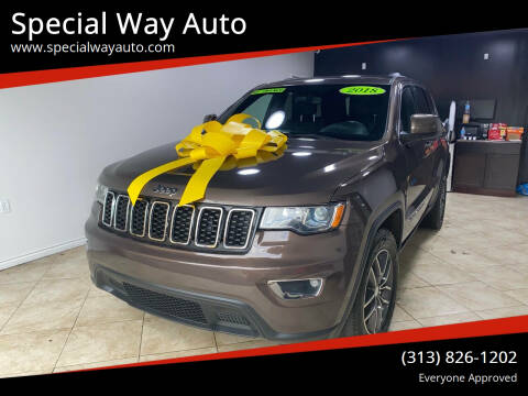 2018 Jeep Grand Cherokee for sale at Special Way Auto in Hamtramck MI