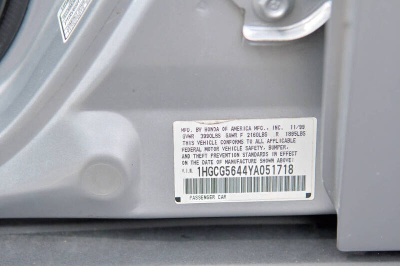 2000 Honda Accord LX