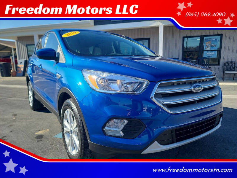 2019 Ford Escape for sale at Freedom Motors LLC in Knoxville TN
