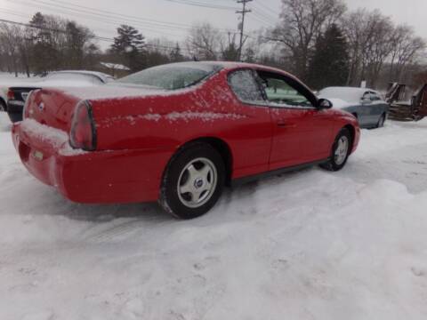 2005 Chevrolet Monte Carlo for sale at English Autos in Grove City PA