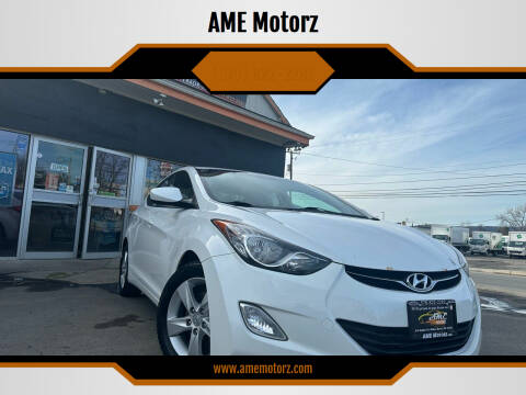 2013 Hyundai Elantra for sale at AME Motorz in Wilkes Barre PA