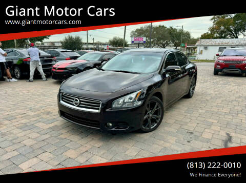 2014 Nissan Maxima for sale at Giant Motor Cars in Tampa FL