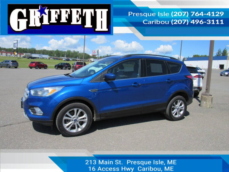 2018 Ford Escape for sale at Griffeth Mitsubishi - Pre-owned in Caribou ME