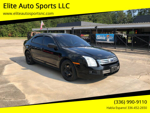 2008 Ford Fusion for sale at Elite Auto Sports LLC in Wilkesboro NC