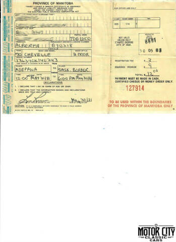 1970 Chevrolet Chevelle