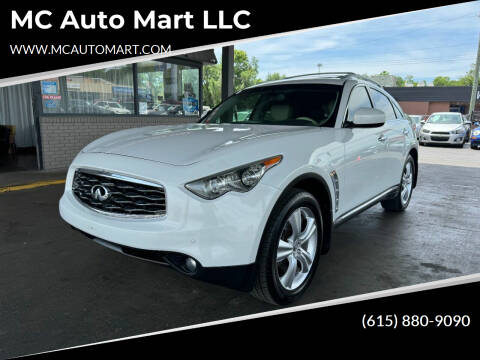 2011 Infiniti FX35 for sale at MC Auto Mart LLC in Hermitage TN