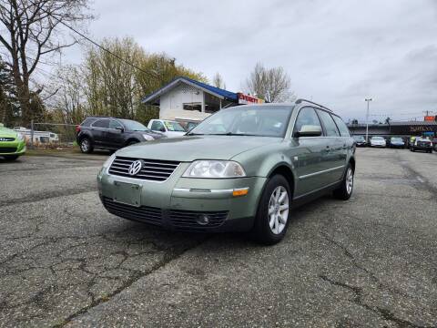 2004 Volkswagen Passat for sale at Leavitt Auto Sales and Used Car City in Everett WA