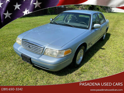 2000 Ford Crown Victoria for sale at Pasadena Used Cars in Pasadena TX