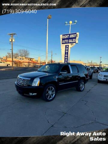 2009 Cadillac Escalade for sale at Right Away Auto Sales in Colorado Springs CO