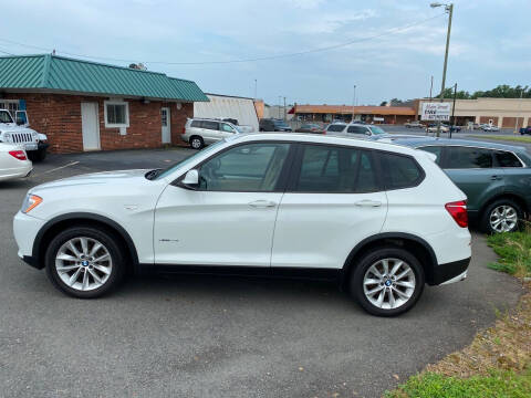 2014 BMW X3 for sale at Main Street Auto LLC in King NC