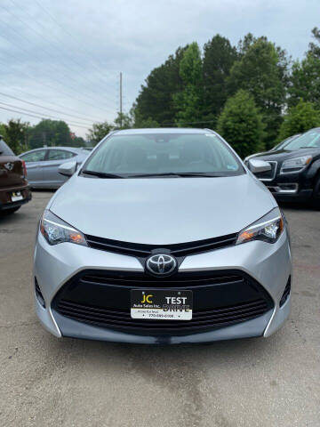 2017 Toyota Corolla for sale at JC Auto sales in Snellville GA