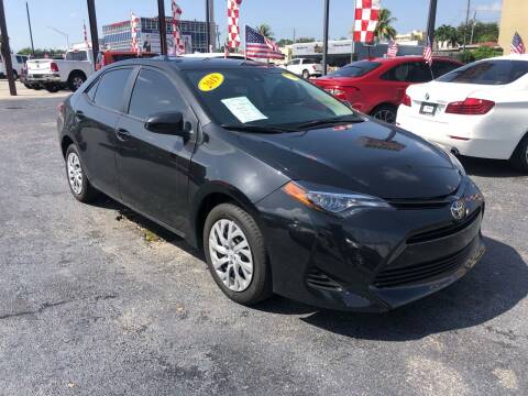2019 Toyota Corolla for sale at MACHADO AUTO SALES in Miami FL