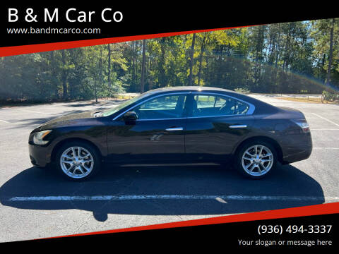 2013 Nissan Maxima for sale at B & M Car Co in Conroe TX