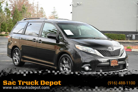 2015 Toyota Sienna for sale at Sac Truck Depot in Sacramento CA
