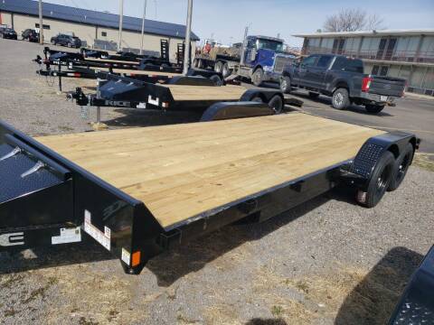 2022 Rice Trailers 20 FOOT CAR HAULER FLATBED for sale at ALL STAR TRAILERS Flatbeds in , NE