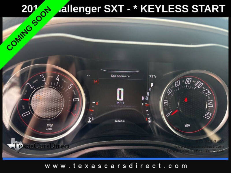 2019 Dodge Challenger SXT