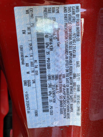 2012 Ford Focus SE