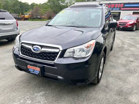2015 Subaru Forester for sale at Waweco Auto Sales Inc in West Hartford VT